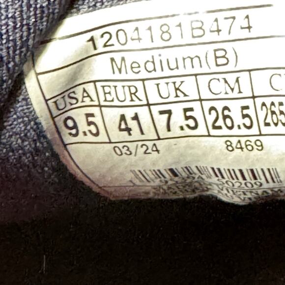 Brooks Divide 5 Shoes Womens Size 9.5 Blue Pink Lace Up Trail Running Sneakers - Picture 10 of 10